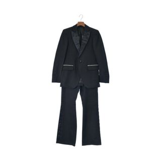 リコ(RICO)のRICO セットアップ・スーツ（その他） S/S 黒xシルバー(ストライプ) 【古着】【中古】(その他)