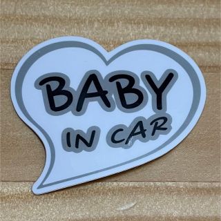 Baby In CAR44 2-8 プリントステッカー ミニ454(その他)