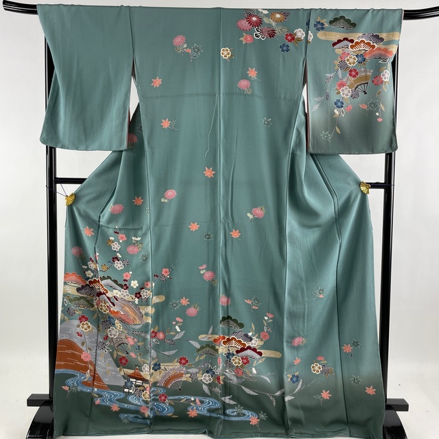 訪問着 美品 名品 身丈172.5cm 裄丈70cm 正絹