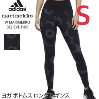 アディダス(adidas)のadidas × marimekko タイツ レギンス　ブラック(レギンス/スパッツ)