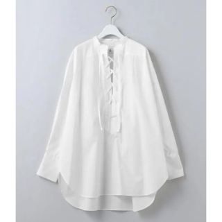 ロク(6 (ROKU))の＜6(ROKU)＞COTTON LACE UP SHIRT/シャツ(シャツ/ブラウス(長袖/七分))