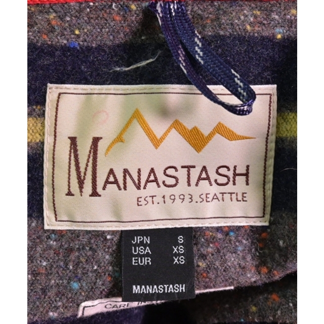 MANASTASH(マナスタッシュ)のManastash マナスタッシュ ダウンジャケット/ダウンベスト S 赤 【古着】【中古】 レディースのジャケット/アウター(ダウンジャケット)の商品写真