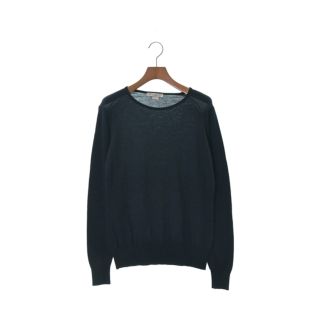 ジョンスメドレー(JOHN SMEDLEY)のJOHN SMEDLEY ジョンスメドレー ニット・セーター -(M位) 紺 【古着】【中古】(ニット/セーター)