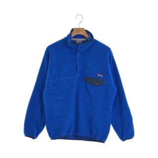 パタゴニア(patagonia)のpatagonia パタゴニア スウェット S 青 【古着】【中古】(スウェット)