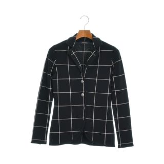 ブルックスブラザース(Brooks Brothers)のBrooks Brothers カジュアルジャケット XS 黒x白(チェック) 【古着】【中古】(テーラードジャケット)