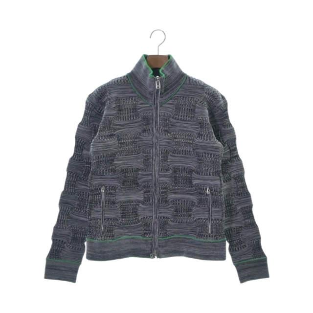 BOTTEGA VENETA ボッテガベネタ カーディガン S グレーx黒x緑 【古着】【中古】 | フリマアプリ ラクマ