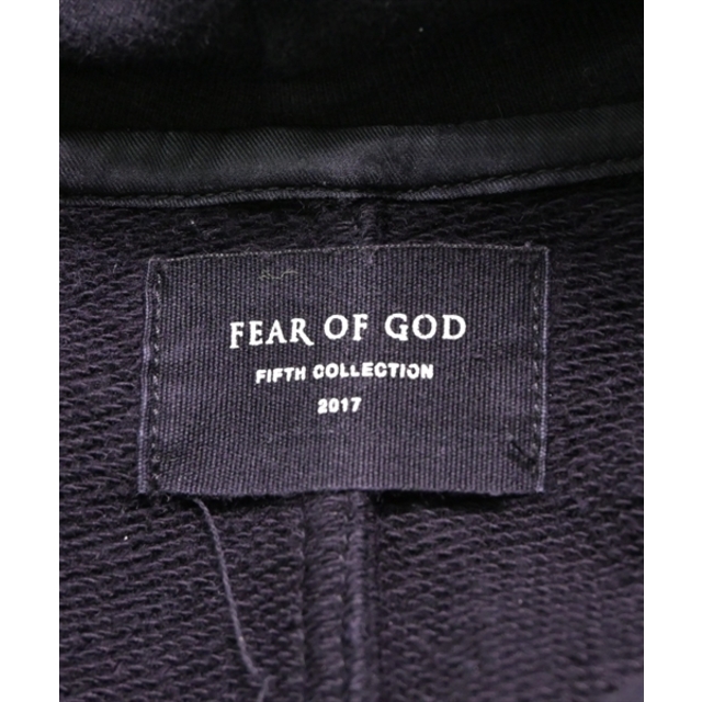 FEAR OF GOD(フィアオブゴッド)のFEAR OF GOD フィアオブゴッド パーカー S 黒 【古着】【中古】 メンズのトップス(パーカー)の商品写真