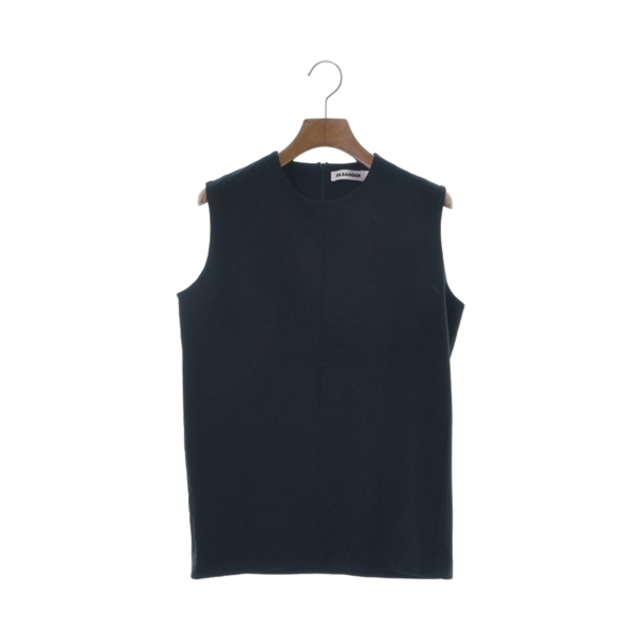 JIL SANDER ジルサンダー ブラウス 34(XXS位) 黒 【古着】【中古