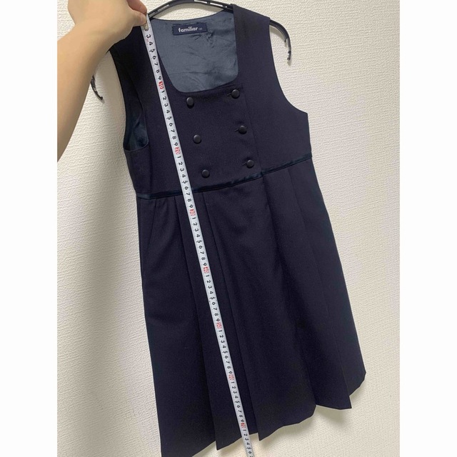 ファミリア　familiar　小学校受験　ワンピース　120 キッズ/ベビー/マタニティのキッズ服女の子用(90cm~)(ワンピース)の商品写真