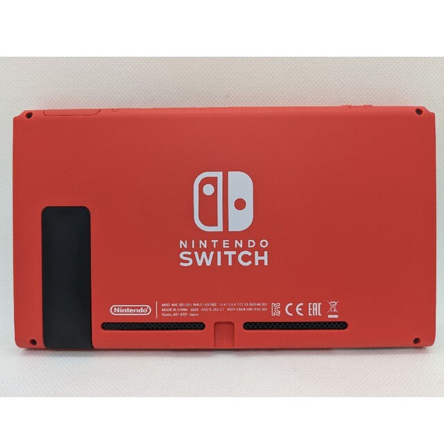 バッテリー長持ち型 Switch マリオレッド 本体とケース 匿名配送 - www