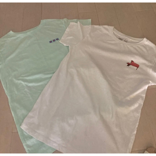 ユニクロ(UNIQLO)のUNIQLO ユニクロ キッズ用Tシャツ YOASOBI 2枚セット(Tシャツ/カットソー)