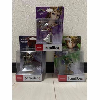 ニンテンドースイッチ(Nintendo Switch)のamiibo スマッシュブラザーズ　ゼルダ　リンク　ガノンドロフ(ゲームキャラクター)