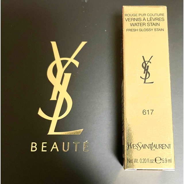 YSL　ルージュ ピュールクチュール ヴェルニ ウォーターステイン617