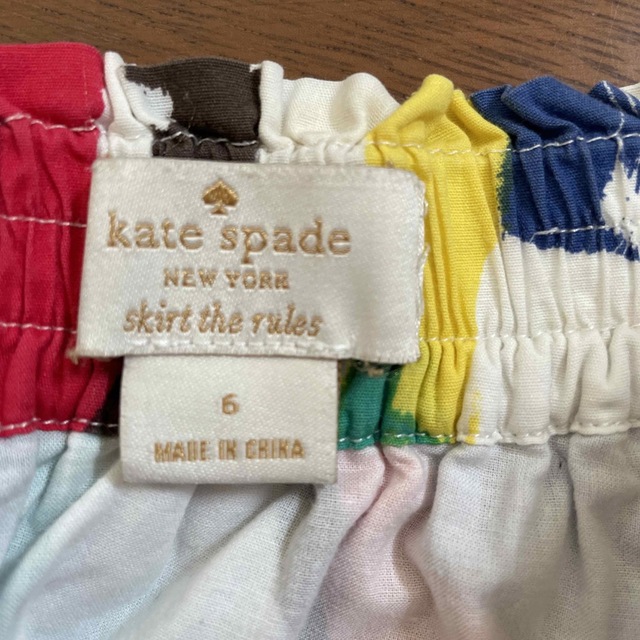 kate spade new york(ケイトスペードニューヨーク)のケイトスペード　スカート116 キッズ/ベビー/マタニティのキッズ服女の子用(90cm~)(スカート)の商品写真