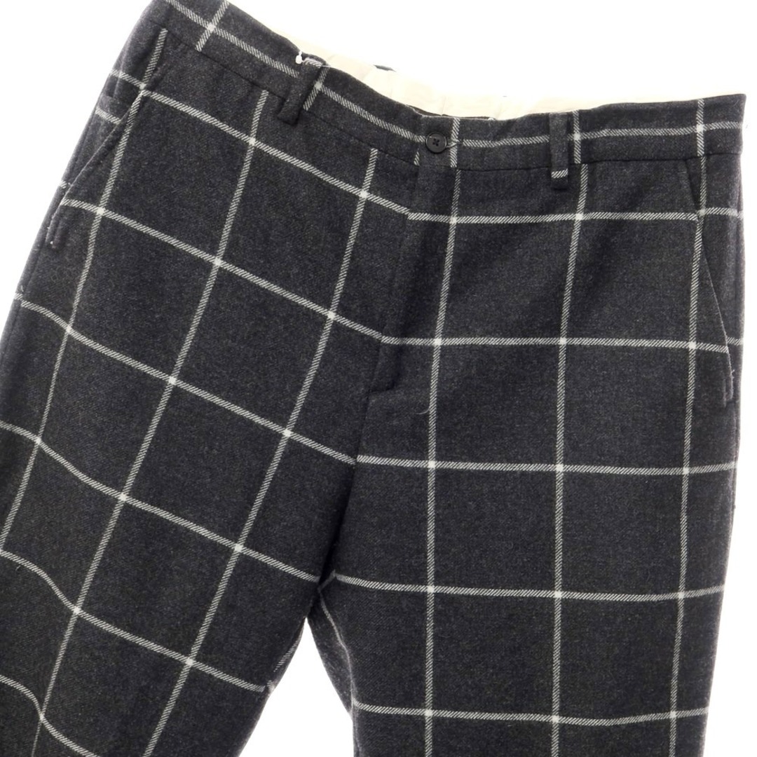 Supreme(シュプリーム)の【中古】シュプリーム Supreme 2022年秋冬 Windowpane Wool Trouser ウールポリエステル チェック スラックスパンツ【サイズ34】【メンズ】 メンズのパンツ(スラックス)の商品写真