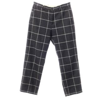 シュプリーム(Supreme)の【中古】シュプリーム Supreme 2022年秋冬 Windowpane Wool Trouser ウールポリエステル チェック スラックスパンツ【サイズ34】【メンズ】(スラックス)