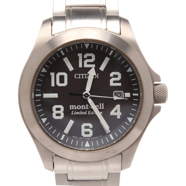 CITIZEN(シチズン)のシチズン CITIZEN 腕時計 mont-belコラボ メンズ メンズの時計(その他)の商品写真