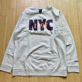 オンリーニューヨーク(ONLY NY)の【新品未使用】Only NY NYC TRACK Crewneck(スウェット)