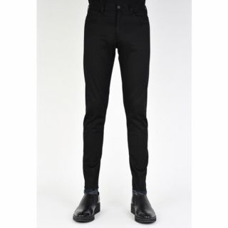 ラッドミュージシャン(LAD MUSICIAN)のLAD Musician スキニー BLACK size 44(デニム/ジーンズ)