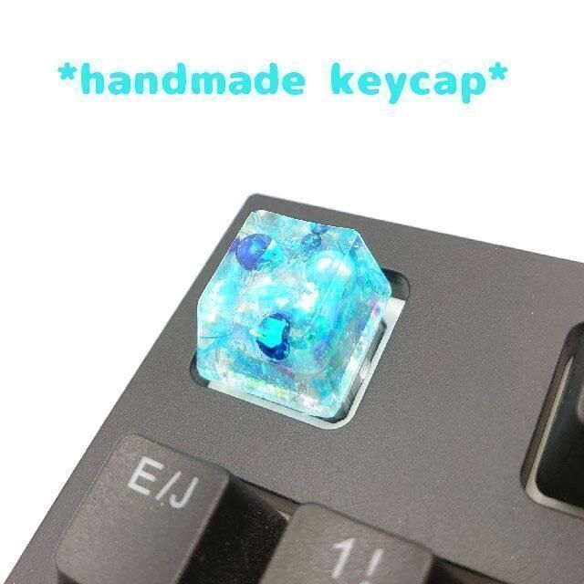 ドイツのショルツ首相 5 Jellykey artisan keycapキーキャップ 自作