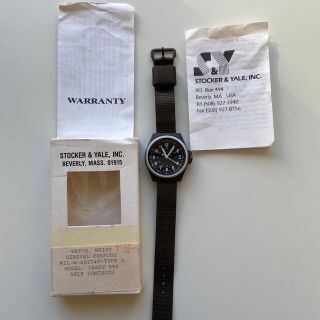 きれい デッドストック 新品未使用 ストッカー & イエール ミリタリー