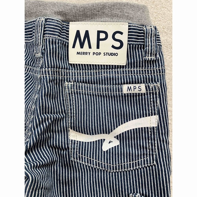 MPS(エムピーエス)のライトオン　MPS 100 デニムパンツ　記名無し　 キッズ/ベビー/マタニティのキッズ服男の子用(90cm~)(パンツ/スパッツ)の商品写真