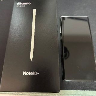 エヌティティドコモ(NTTdocomo)のdocomo、SC-01M、Galaxy Note 10 Plus(携帯電話本体)