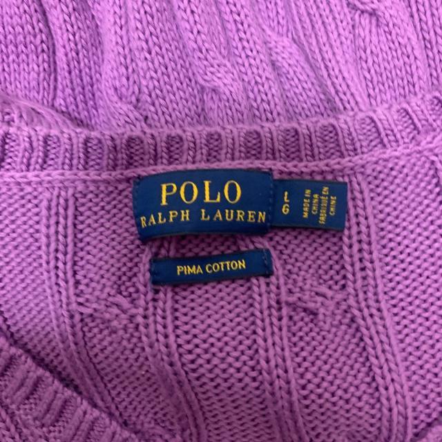 POLO RALPH LAUREN(ポロラルフローレン)のポロラルフローレン 長袖セーター サイズL レディースのトップス(ニット/セーター)の商品写真