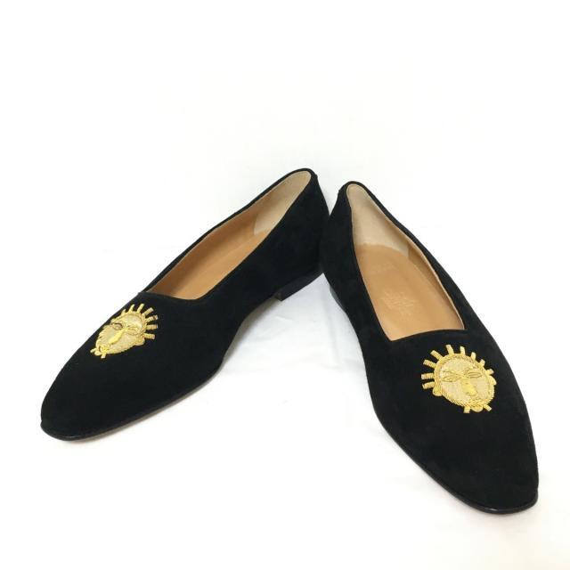 エルメス フラットシューズ 36 1/2 - 刺繍 | eclipseseal.com