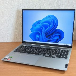 レノボ(Lenovo)の美品 Lenovo ノートパソコン Ryzen5 5600H GTX 1650(ノートPC)