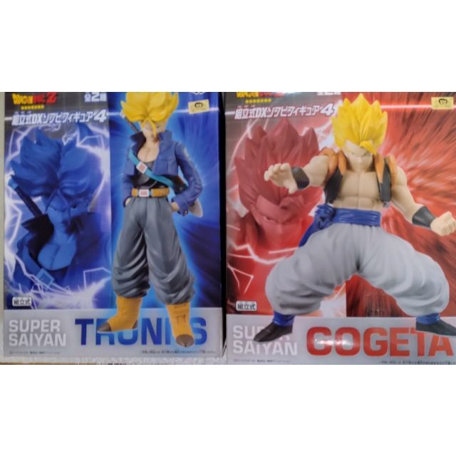 新品未開封☆ドラゴンボールZ 組立式ソフビフィギュア4 ゴジータ,トランクス