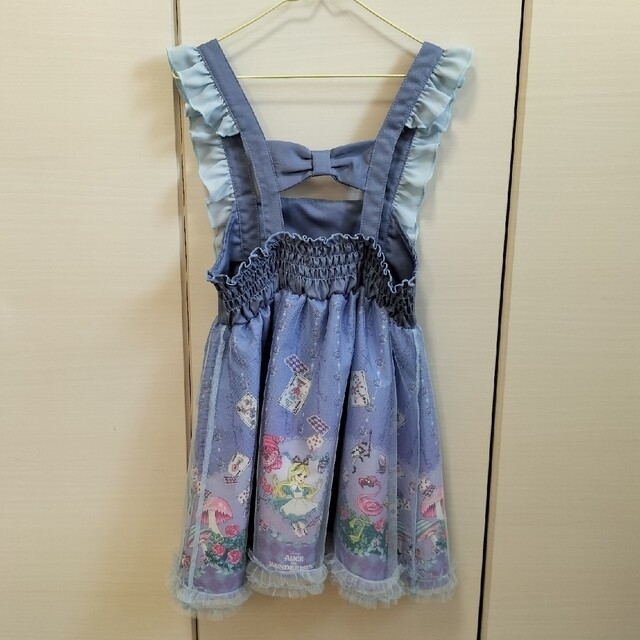 しまむら(シマムラ)の130cm　ジャンパースカート キッズ/ベビー/マタニティのキッズ服女の子用(90cm~)(ワンピース)の商品写真