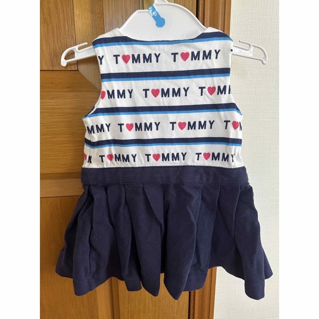 TOMMY HILFIGER(トミーヒルフィガー)のトミーヒルフィガー　ワンピース　美品 キッズ/ベビー/マタニティのキッズ服女の子用(90cm~)(ワンピース)の商品写真