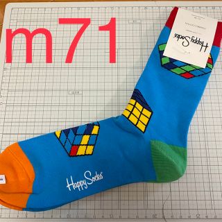 Happy Socks - 未使用品新品 ハッピーソックス 靴下 メンズ ルービックキューブ