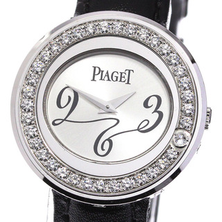 ピアジェ(PIAGET)のピアジェ PIAGET P10275 ポセション K18WG ダイヤベゼル クォーツ レディース _736557(腕時計)
