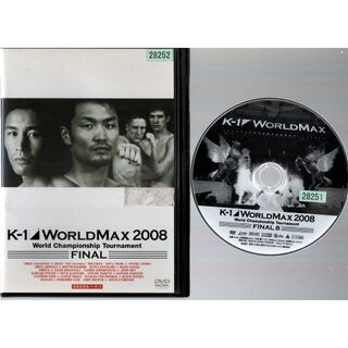rd01679   K-1 WORLD MAX 2008 　中古DVD(スポーツ/フィットネス)