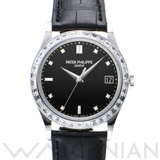 パテックフィリップ(PATEK PHILIPPE)の中古 パテック フィリップ PATEK PHILIPPE 5298P-012 ブラック /ダイヤモンド メンズ 腕時計(腕時計(アナログ))