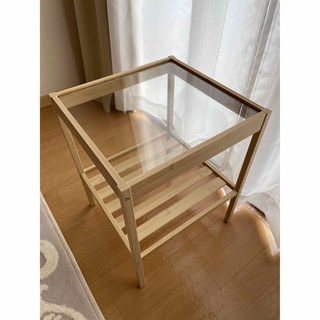 イケア(IKEA)の【美品】IKEA  NESNA ネスナ　サイドテーブル(コーヒーテーブル/サイドテーブル)