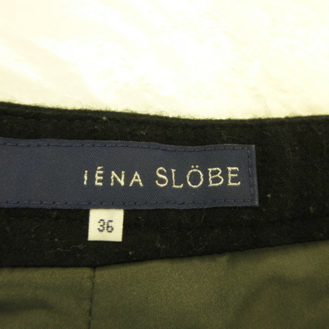 SLOBE IENA(スローブイエナ)のスローブ イエナ SLOBE IENA  ショートパンツ チェック 黒 36 レディースのパンツ(ショートパンツ)の商品写真