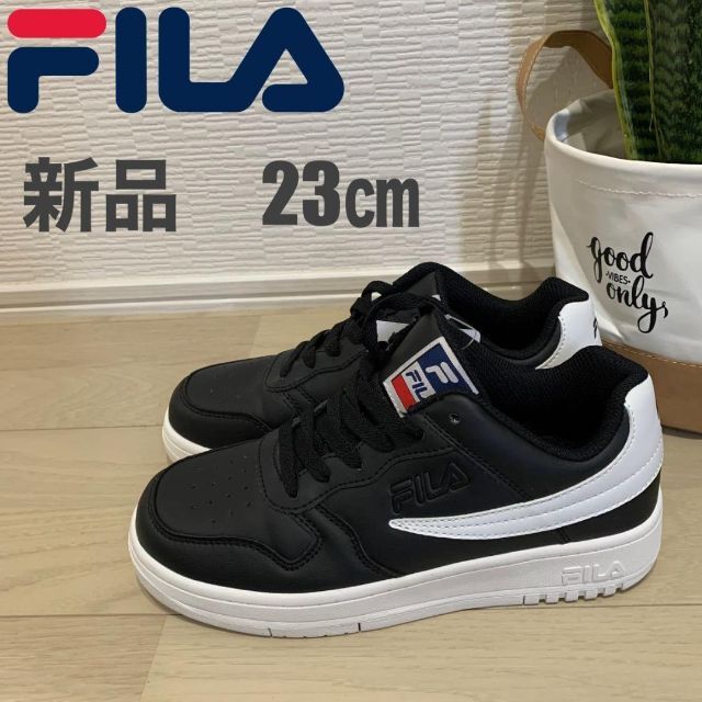 FILA - フィラ スニーカー 黒 23㎝の通販 by joli,jolie,joli's