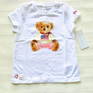 ラルフローレン(Ralph Lauren)の12m80cm   大人気　ベア　半袖　ベビー　ラルフローレン  ギフト　女の子(Ｔシャツ)