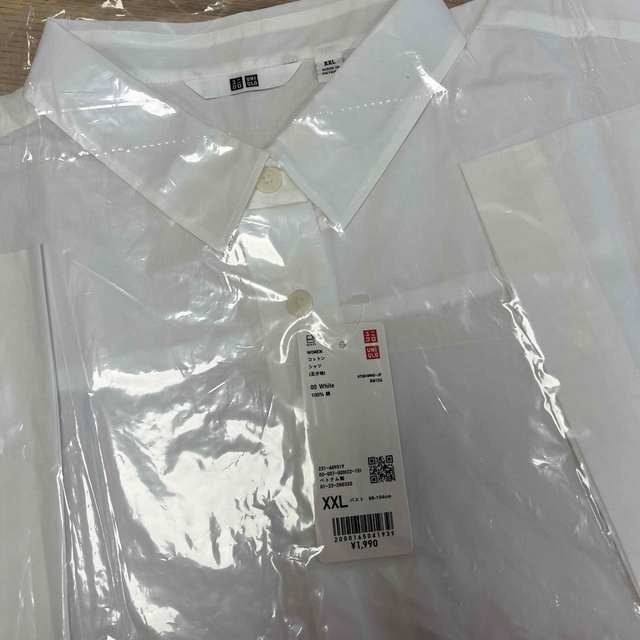 UNIQLO(ユニクロ)のD_UNIQLO レディースのトップス(シャツ/ブラウス(半袖/袖なし))の商品写真