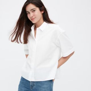 ユニクロ(UNIQLO)のD_UNIQLO(シャツ/ブラウス(半袖/袖なし))