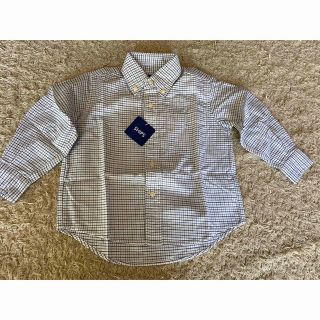 シップスキッズ(SHIPS KIDS)の新品　シップス　SHIPS チェックシャツ　100㎝(Tシャツ/カットソー)