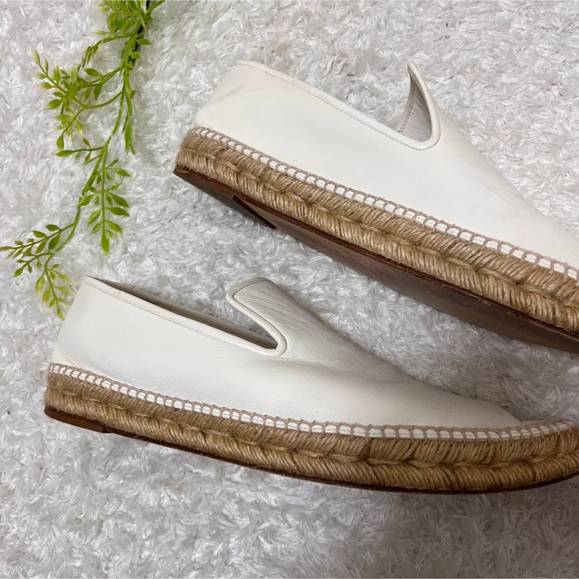 CELINE セリーヌ エスパドリーユ レザー スリッポン ポイン CELINE セリーヌ エスパドリーユ レザー スリッポン ポイン