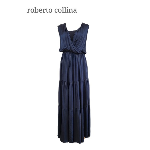 美品 Robert collina ロベルトコリーナ　ドレスワンピースロングワンピース/マキシワンピース