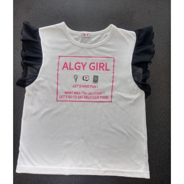 ALGY(アルジー)のアルジー　カットソー　150センチ キッズ/ベビー/マタニティのキッズ服女の子用(90cm~)(Tシャツ/カットソー)の商品写真