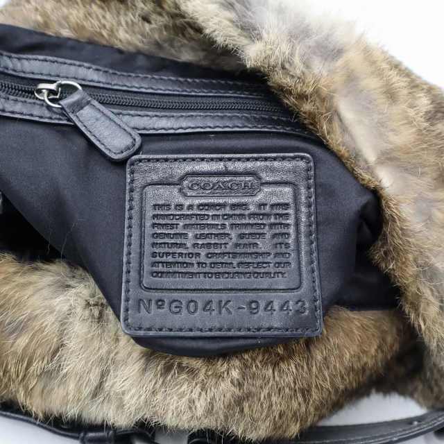 COACH(コーチ)のコーチ COACH 9443 ラクーンファー ワンショルダーバッグ レディースのバッグ(ショルダーバッグ)の商品写真