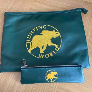 新品　ハンティングワールド　ポーチ　プレゼントにも　HUNTING WORLD