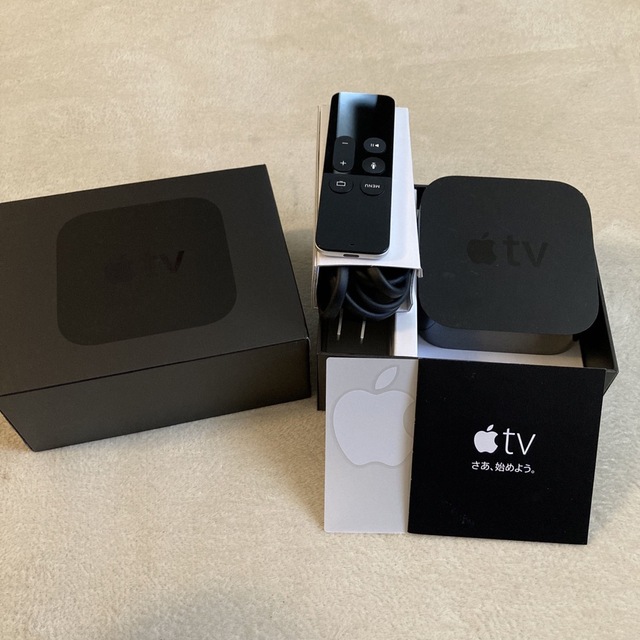 Apple(アップル)のAPPLE TV 4K 64GB A1652 箱あり美品　スティック スマホ/家電/カメラのテレビ/映像機器(その他)の商品写真